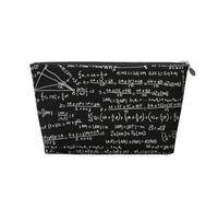 Formula matematica, Borsa da toilette Borsa per trucco Borsa per cosmetici Borsa da toilette da viaggio portatile