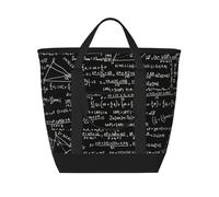 Formula matematica,Borsa porta pranzo grande capacità isolata per donne e uomini, lavoro, picnic, viaggi