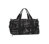 Formula matematica,Borsa sportiva a tracolla, borsone sportivo, borsa da viaggio di grande capacità per uomo e donna