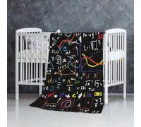 Formula matematica,Coperta morbida, calda, anti-pilling, in flanella, peluche, 76 x 127 cm