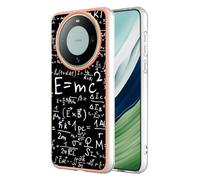 Formula Matematica Custodia per Telefono per Huawei Mate 60 Pro Morbido Silicone Anti Goccia Shell Anti-graffio Casi Sfondo Nero Lettera Bianca Custodia Mobile per Huawei Mate 60Pro,Formula matematica