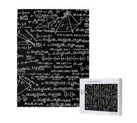 Formula matematica,Puzzle in legno da 500 pezzi per adulti e adolescenti