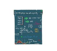 Formula matematica stampata, Spremere il portafoglio superiore da donna Borsa portaoggetti Piccola portamonete Portamonete