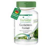 Formula memoria - 60 capsule Ginkgo Biloba Bacopa Monnieri | VEGAN | fairvital