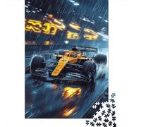 Formula One Race 1000 Pezzi Cartone Spesso Puzzle Premium Per Adulti Sfida Del Gioco Educativo Decorazione Murale Pacchetto Valore 52x38cm/1000pcs