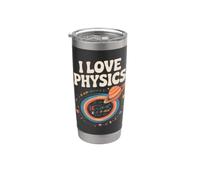 Formula orbita planetaria I Love Physics Bicchiere termico in acciaio inox doppia parete