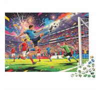Formula Racing 1000 Piece Jigsaw Puzzle Recyclable Pit Stop Puzzles per Anziani Family Gaming Time Props Alleviare Demenza Senile Great Gift 52x38cm/1000pcs