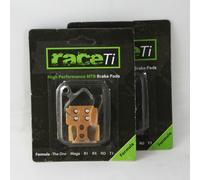 Formula The One Mega R1 Rx raceTi Pastiglie Freno Sinterizzato Discesa / Duri XC