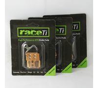 Formula The One Mega R1 Rx raceTi Pastiglie Freno Sinterizzato Discesa / Duri XC