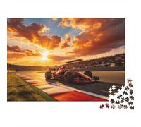 Formulaa Racing 1000 Pezzi Puzzle Recycled Race Car Senior Puzzles Accessori per Giochi di Festa Sviluppa l'Intelligenza dei Bambini Educational Fun 70x50cm/1000 Pezzi