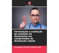 Formulação e avaliação do mesilato de doxazosina em comprimidos de dissolução rápida