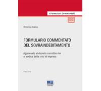 Formulario commentato del sovraindebitamento. Aggiornato al decreto correttivo ter al codice della crisi di impresa. Con espansione online