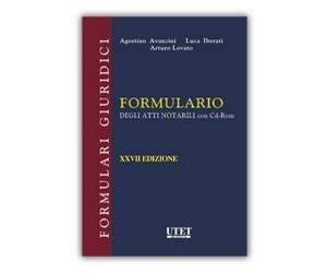 Formulario degli atti notarili con cd-rom