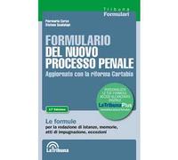 Formulario del nuovo processo penale