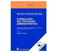 Formulario del processo amministrativo