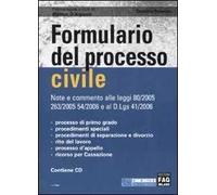 Formulario del processo civile. Con CD-ROM