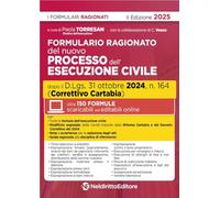 Formulario Della Esecuzione Civile 2025 Aggiornato Al Decreto Correttivo Cartabi