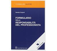 Formulario Della Responsabilita' Del Professionista