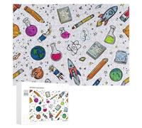 Formule di chimica della matematica fisica scienza puzzle per adulti attività familiari giochi decorazione della casa puzzle 300 PCS