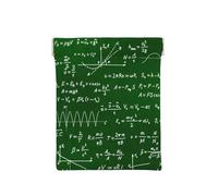 Formule di equazioni matematiche, Spremere il portafoglio superiore da donna Borsa portaoggetti Piccola portamonete Portamonete