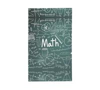 Formule Forme Teoria Lezione di Matematica Parola Stampa Esterna Bandiera Decorativa Display Tutte Le Stagioni Modello su un solo lato Cortile Portico Patio