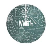 Formule Forme Teoria Lezione di Matematica Parola Stampa Parola Base Albero Di Natale, Liday Party E Interni Decorazioni di Natale