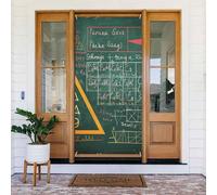 Formule Forme Teoria Lezione di Matematica Parola Stampato Porta Banner Appeso Partito Copertura Della Porta Decorazione Tessuto Tenda per le Vacanze Indoor Outdoor Decor