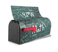 Formule Forme Teoria Lezione di Matematica Stampa Parola Riutilizzabile Impermeabile Copertura Della Cassetta Postale Magnetica per Unico Facile da Identificare le Cassette Postali