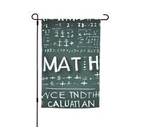 Formule Forme Teoria Matematica Stampa 30,5 x 45,7 cm Floreale Giardino Bandiera Tutte Le Stagioni Outdoor Yard Decor Spessa Per Prati Bandiera