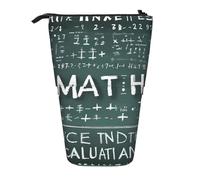 Formule Forme Teoria Matematica Verticale Retrattile Astuccio Portamatite Storage Bag Daily Storage per Scuola Ufficio Makeup Bag