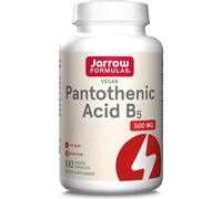 Formule Jarrow, acido pantotenico B5, 500 mg, 100 veg. Capsule - spedizione l...