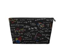 Formule matematiche di equazioni matematiche, Borsa da toilette Borsa per trucco Borsa per cosmetici Borsa da toilette da viaggio portatile