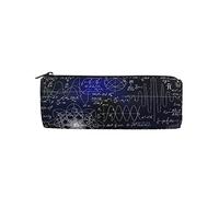 Formule matematiche Space Endless Texture Astuccio per cancelleria per studenti Astuccio per cancelleria da ufficio Organizer per penne cosmetiche, #243, 21x10.5x5cm