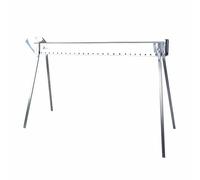 Fornacella per Arrosticini 110 Cm. Barbecue Canaletta, Spiedini, Salsicce, Souvlaki, Kebab - Portatile piedi sfilabili - Made in Italy - Artigianale