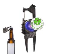 Fornaia di lancio con marcatore a sfera in metallo verde, forcina trimmer riparazione , bottiglia multifunzionale in lega | leggeri Birra Open per ju