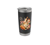Fornaio Caffè Pasticceria Cupcake Croissant Dolci Bicchiere termico in acciaio inox doppia parete