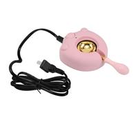 Fornelletto Elettrico Lacca Rosa per Sigillare Lettere, Kit Completo