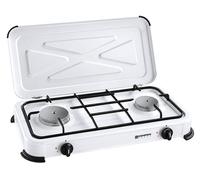 Kemper Fornello 2 Fuochi Smaltato con Coperchio 2,6 kW 104981