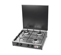 FORNELLETTO PARKER 542GSPGP/C, Zone di cottura 4, grigio grafite