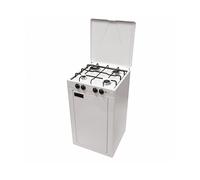 FORNELLETTO PARKER A GAS 541CBGP/C, Zone di cottura 4, Bianco