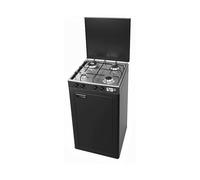 FORNELLETTO PARKER A GAS 541GSPGP/C, Zone di cottura 4, Grigio grafite