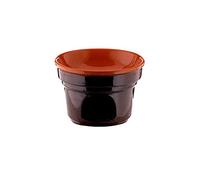 Fornellino terracotta Coli' Bagna Cauda bruna cm.14 [COLI]