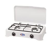 Fornello 2 fuochi a gas GPL con valvola di sicurezza per uso interno CFParker Made in Italy - 5326 GPS