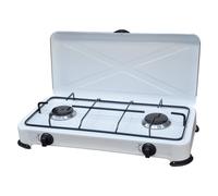 FORNELLO 2 FUOCHI A GAS GPL 'KASART' cm 58 x 28 x h.11