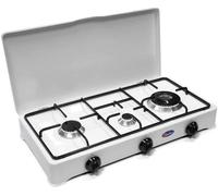 Fornello 3 Fuochi 1 Doppia Corona Parker Bianco 5328CBGP/C