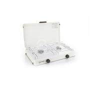 FORNELLO A 2 FUOCHI A GPL PER CAMPEGGIO EUROCAMPING CODICE 1121 HOBBY VIAGGIO