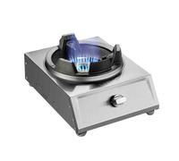 Fornello A Gas 1 Bruciatore,Fornello A Fuoco Fiero In Acciaio Inossidabile Da 40KW Fornello Singolo,Fornello A Gas Liquefatto Da Tavolo For Uso Domestico,Regolabile A Più Velocità,for Cucina Domestica
