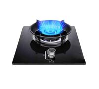 Fornello A Gas 1 Fuoco, Fornello In Rame Fuso Con Vetro Temperato Da 5,2 KW, Fornello Di Conversione NG/GPL, Desktop/doppio Uso Integrato, Regolazione Multi-velocità E Protezione Antincendio(NG)