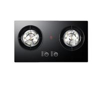 Fornello A Gas, 2 Piani Cottura Desktop E 5,2 KW GN/GPL Integrato A Doppio Uso, Piano Cottura A Gas 9 Fuochi in Rame con Protezione Antincendio, Fornello A Gas for Casa da Campeggio All'aperto(NG)
