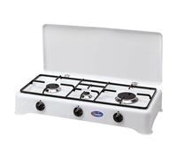 Parker Fornello 3 fuochi a gas GPL per uso esterno Made in Italy - 5324/GP/C